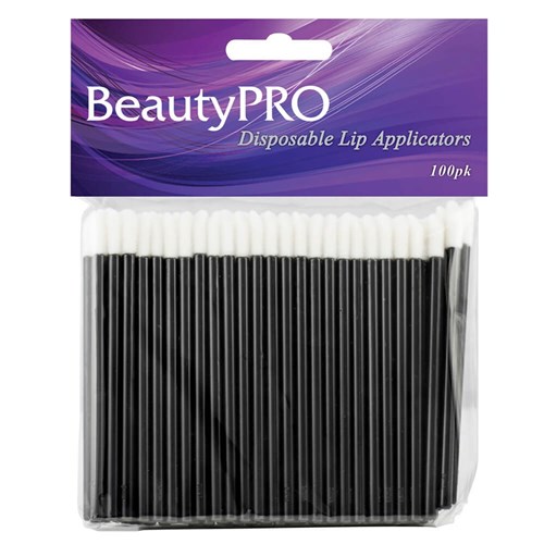 BeautyPRO Disposable Lip Gloss and Lipstick Applicators 100pk