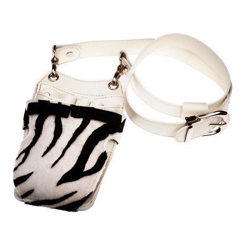 Iceman Suntachi Leather Scissor Pouch with Belt – Zebra 