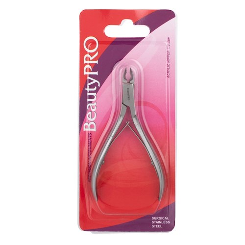 BeautyPRO Precision Acrylic Nipper 1/2 Jaw