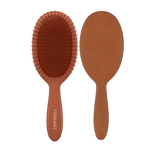 Framar Detangle Hair Brush Terra Neutrals Clay