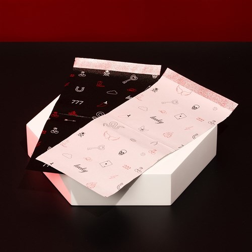 FRAMAR LUCKY POP UP FOIL PU-500LUCK  5X11 GET LUCKY BLACK/WHITE ALTERNATE