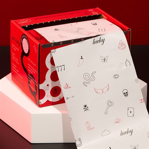 FRAMAR LUCKY EMBOSSED ROLL R-EMB-MLUCK  320ft GET LUCKY