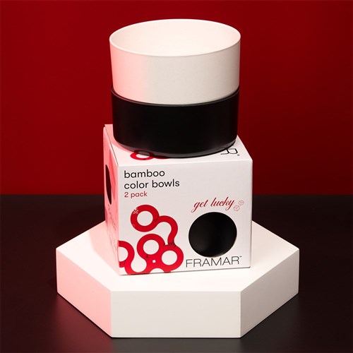 FRAMAR LUCKY 2PK BAMBOO BOWLS CB-BB-LUCK GET LUCKY