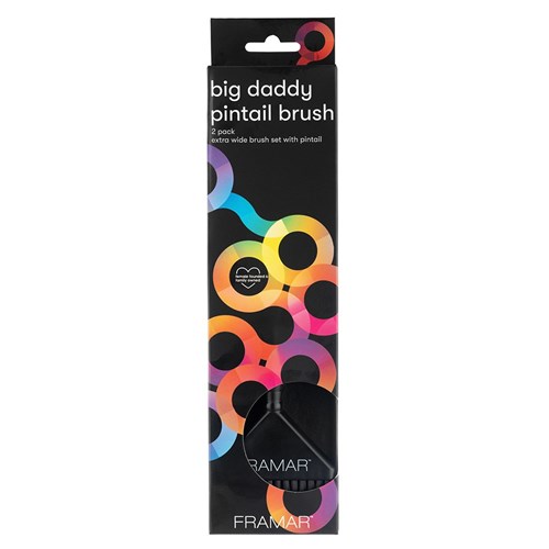Framar Big Daddy Pintail Brush 2pk