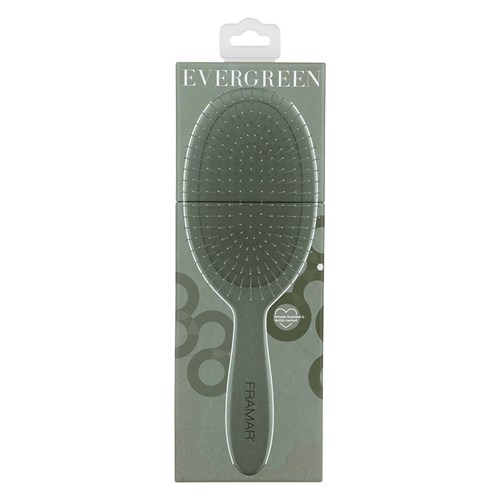 Framar Detangle Hair Brush Sage Evergreen