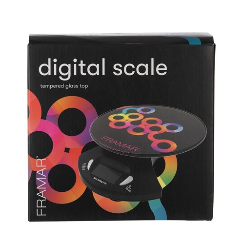 Framar Digital Scale Black