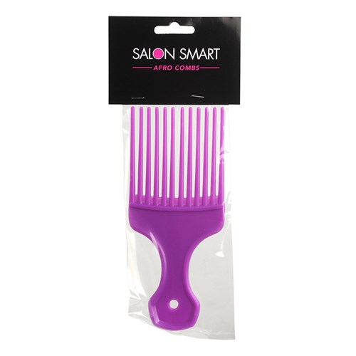Salon Smart Afro Hair Comb, Purple