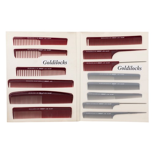 Krest Goldilocks G25 Hair Cutting Comb - 18.4cm
