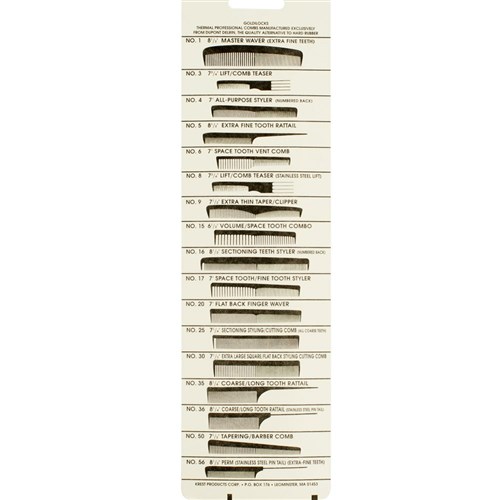 Krest Goldilocks G30 Extra Large Hair Cutting Comb 