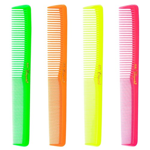 Krest Cleopatra 400 Neon Cutting Comb, Pink 