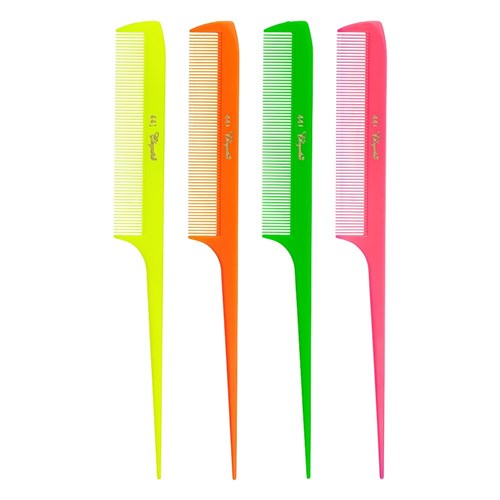 Krest Cleopatra 441 Neon Tail Hair Comb, Yellow 