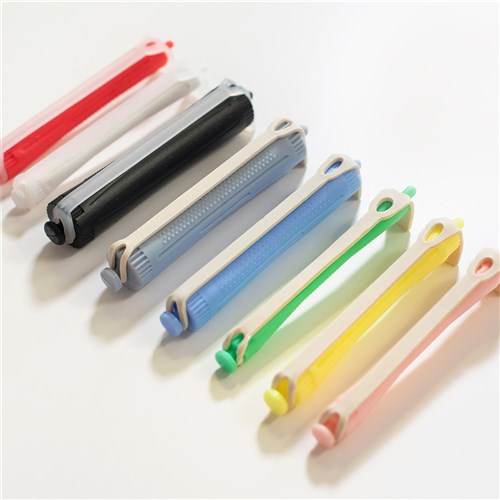 Hair FX Lightweight Perm Rods 12pk Hot Pink