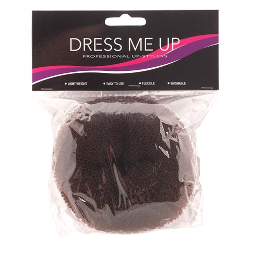 Dress Me Up Hair Donut Brown X-Large
