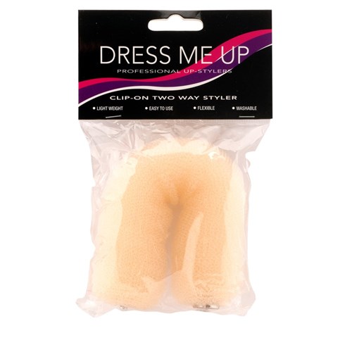 Dress Me Up Hair Donut and Sausage Two Way Padding Blonde 