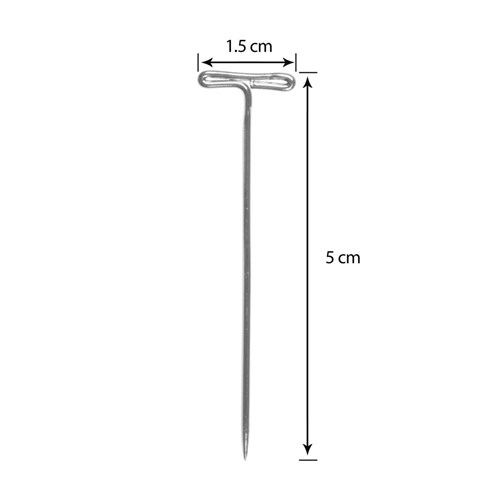  Dateline Professional Mannequin Head T Pins 100pc