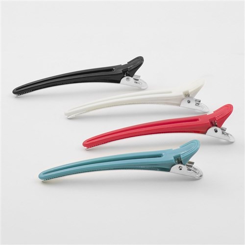 Premium Pin Company 999 Coloured Nylon Aluminium Sectioning Hair Clips 12pk