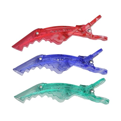 Premium Pin Company 999 Crocodile Clips - Coloured, 6pc 