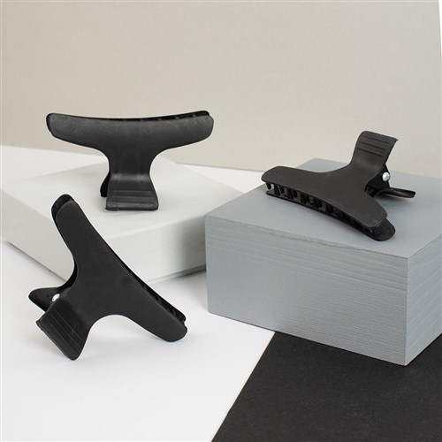 Premium Pin Company 999 Large Black & White Butterfly Clamps - 102