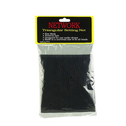 Dress Me Up Network Triangular Setting Hair Net Black