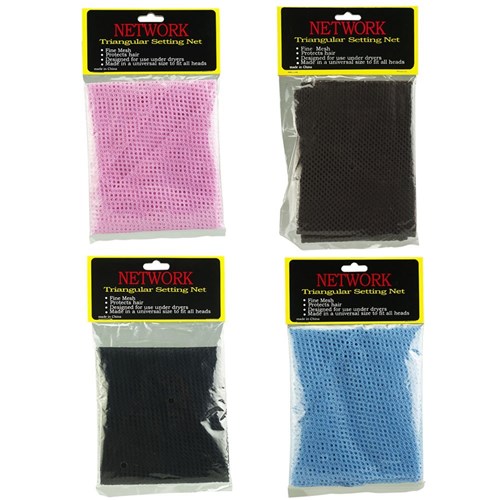 Dress Me Up Network Triangular Setting Hair Net Black