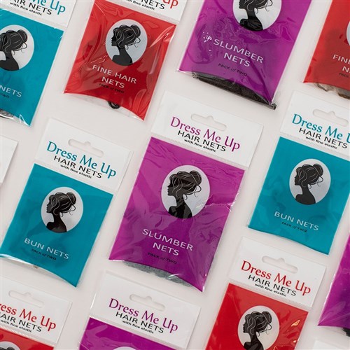 Dress Me Up Fine Hair Net in Dark Brown