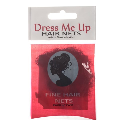 Dress Me Up Fine Hair Net in Black
