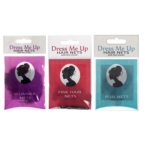 Dress Me Up Bun Hair Net in Medium Brown