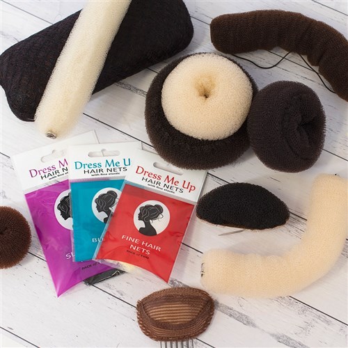 Dress Me Up Bun Hair Net in Black