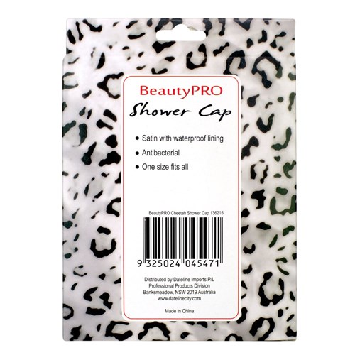 BeautyPRO Cheetah Shower Cap  