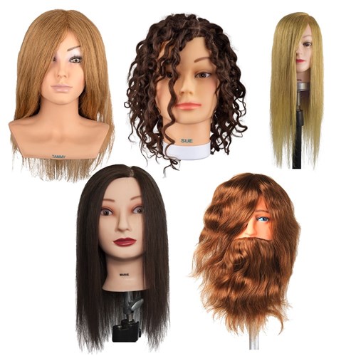 Dateline Professional Male Mannequin Head Form