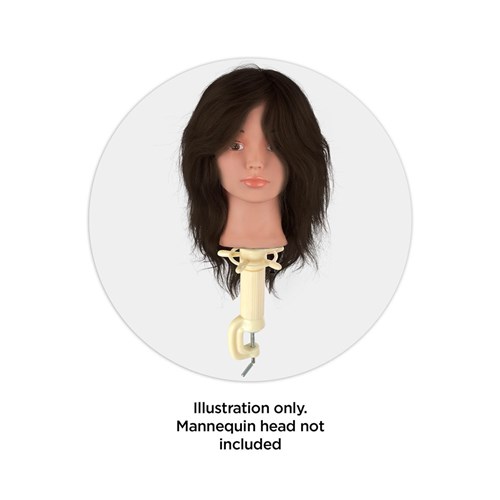 Dateline Large Ivory Mannequin Clamp with Extension Tube 