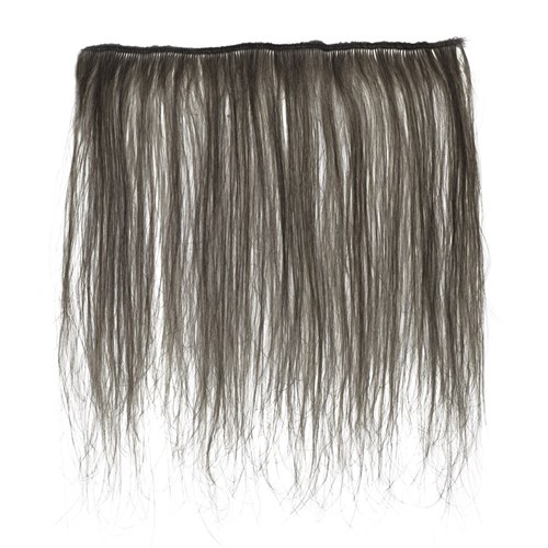 Dateline Hair Weft Salt & Pepper 30cm x 30cm 