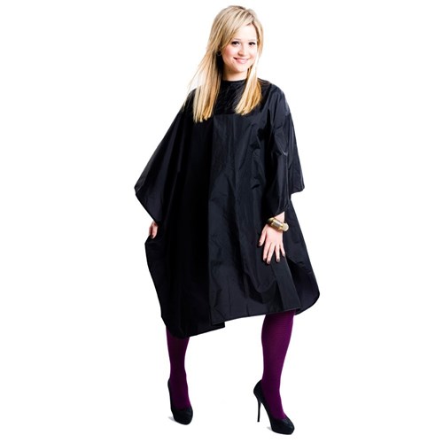 Salon Smart Tint Me Colouring Cape in Black