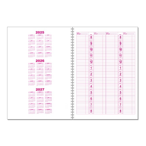 Dateline Professional 4 Column Appointment Book