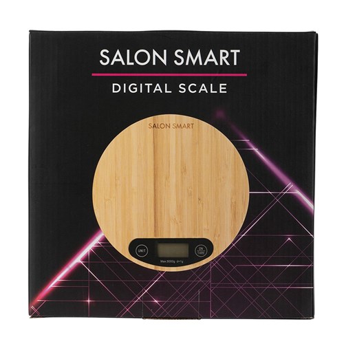 Salon Smart Digital Scale Wooden