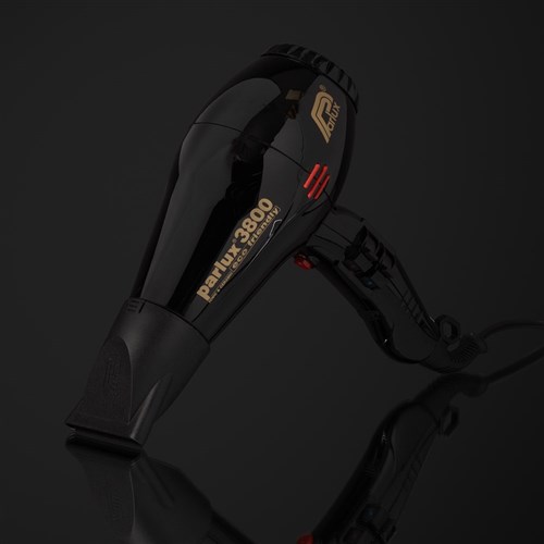 Parlux 3800 Ionic and Ceramic Hair Dryer Black