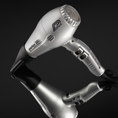 Parlux 3800 Ionic and Ceramic Hair Dryer Silver