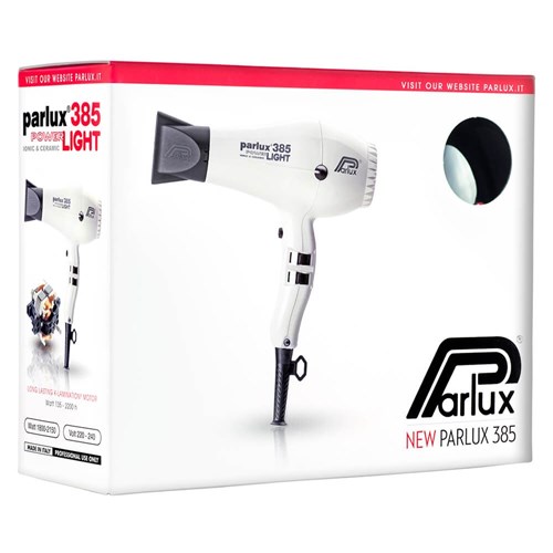 Parlux 385 Power Light Ceramic and Ionic Hair Dryer Black