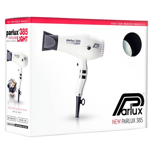 Parlux 385 Power Light Ceramic and Ionic Hair Dryer Silver