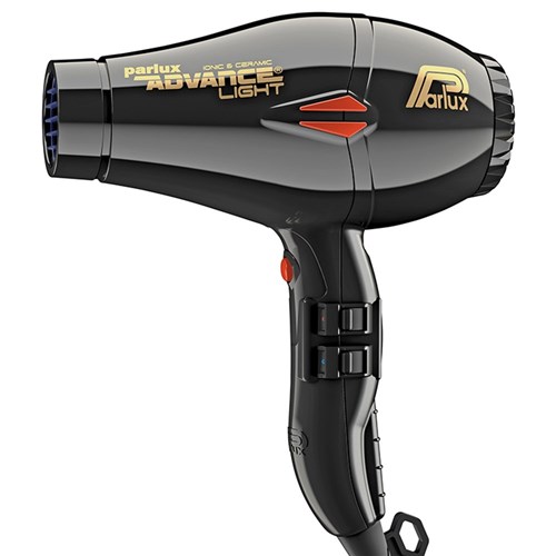Parlux Advance Light Ceramic and Ionic Hair Dryer Black 