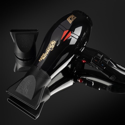 Parlux Advance Light Ceramic and Ionic Hair Dryer Black 