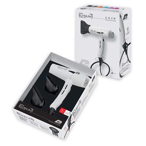 Parlux Elyisum Hair Dryer and Diffuser White
