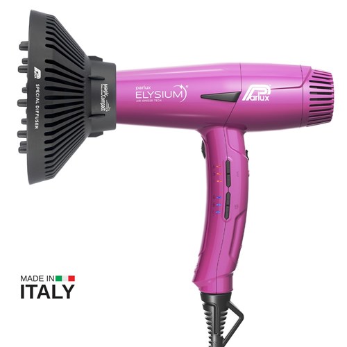 Parlux Elyisum Hair Dryer and Diffuser Fuchsia