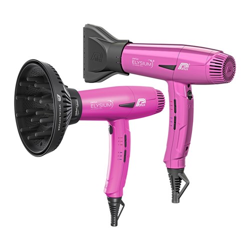 Parlux Elyisum Hair Dryer and Diffuser Fuchsia
