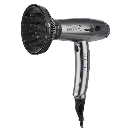 Parlux Elysium Hair Dryer and Diffuser Graphite