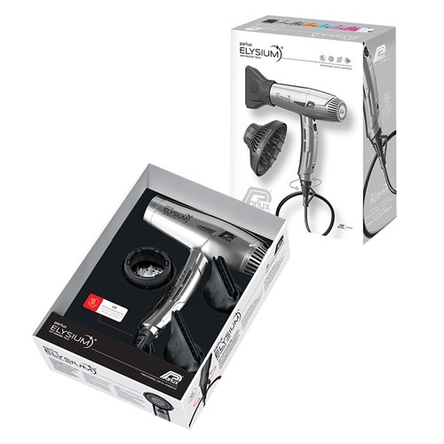 Parlux Elysium Hair Dryer and Diffuser Graphite