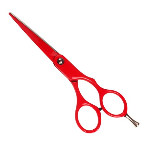 Iceman Retro 5.5” Hairdressing Scissors Red