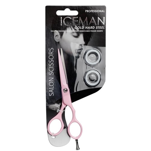 Iceman Retro 5.5” Hairdressing Scissors Pink