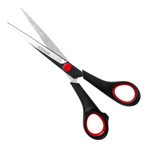 Iceman Salon Shears 5" Black Scissors