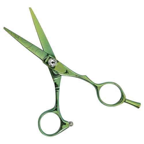 Iceman Bling Emerald 5.5” Scissors